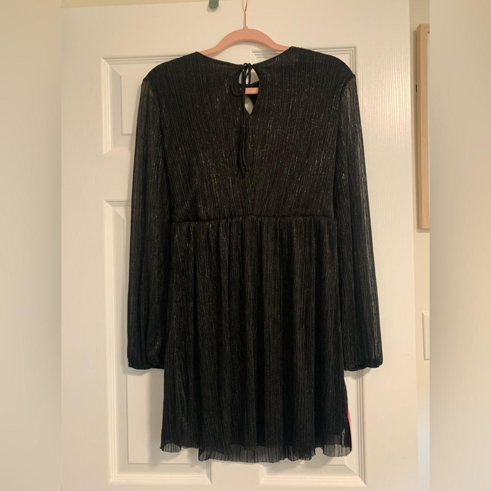 Sparkly long sleeve dress
